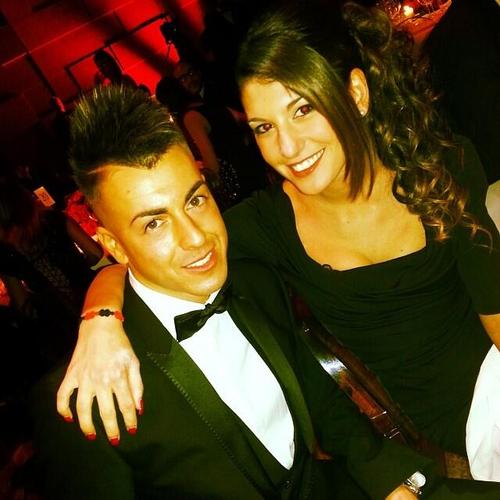 Stephan El Shaarawy y su novia