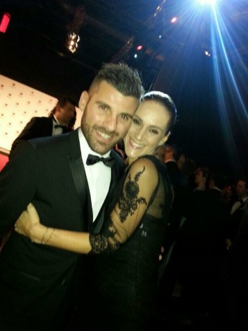 Antonio Nocerino y su esposa