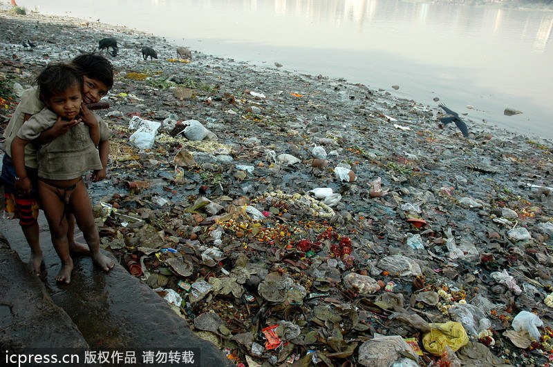 Ganges de la India, río más contaminado del mundo