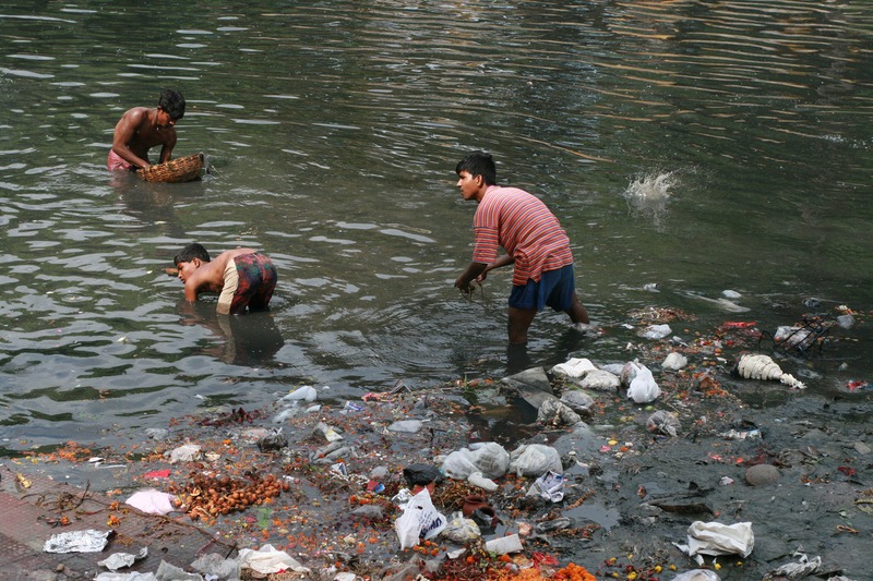 Ganges de la India, río más contaminado del mundo