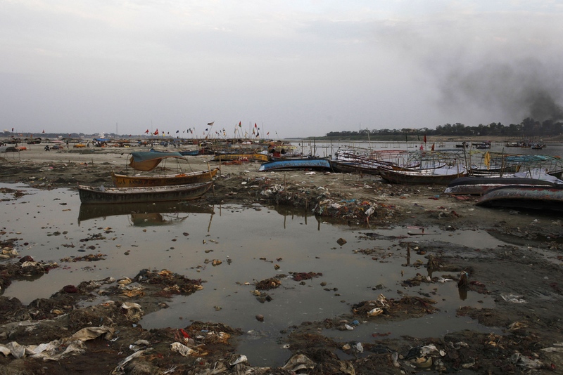 Ganges de la India, río más contaminado del mundo