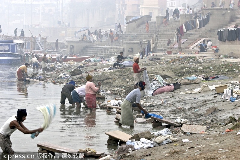 Ganges de la India, río más contaminado del mundo