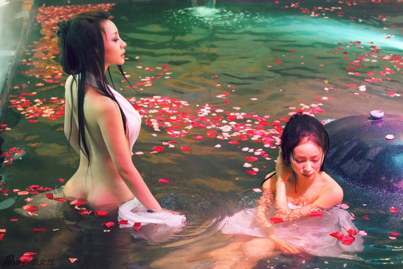 Sensuales actrices chinas lucen cuerpos desnudos para su nueva película2
