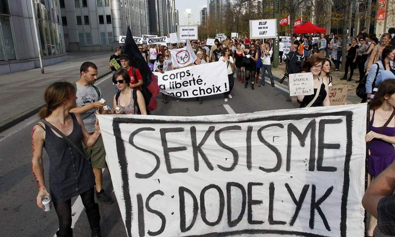 Selección de Marcha de las putas en protesta a la violencia y acoso sexual contra la mujer I