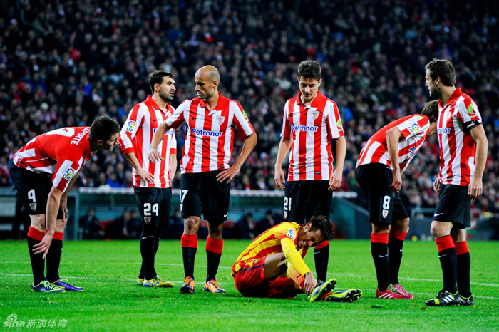 El Barça cosecha la primera derrota de la Liga ante el Athletic de Bilbao 44