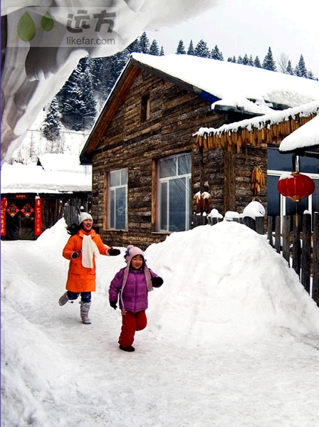 La China más bella en el invierno: La aldea de la nieve 118