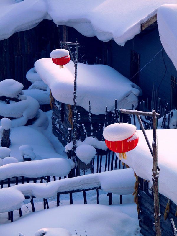  La China más bella en el invierno: La aldea de la nieve 4
