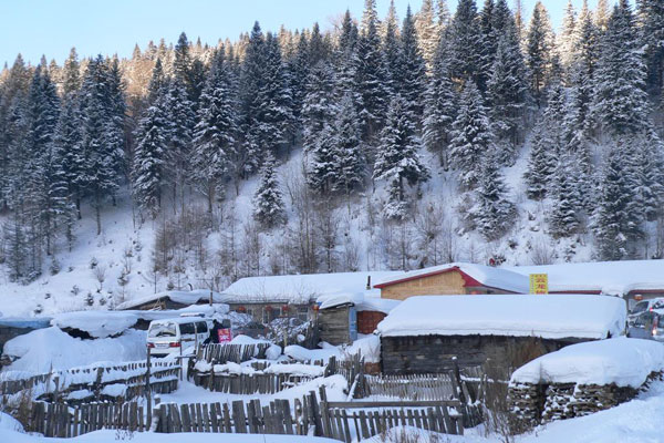  La China más bella en el invierno: La aldea de la nieve 5