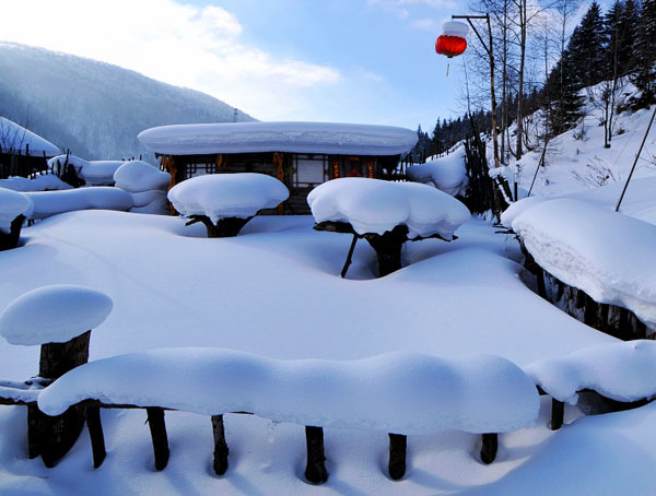  La China más bella en el invierno: La aldea de la nieve 6
