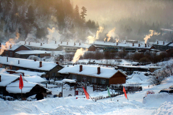  La China más bella en el invierno: La aldea de la nieve 7
