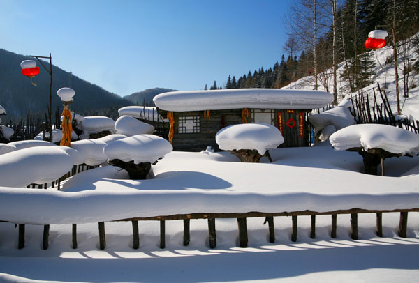  La China más bella en el invierno: La aldea de la nieve 8