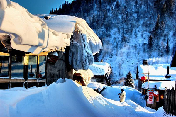  La China más bella en el invierno: La aldea de la nieve 9