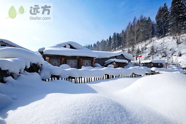 La China más bella en el invierno: La aldea de la nieve 111