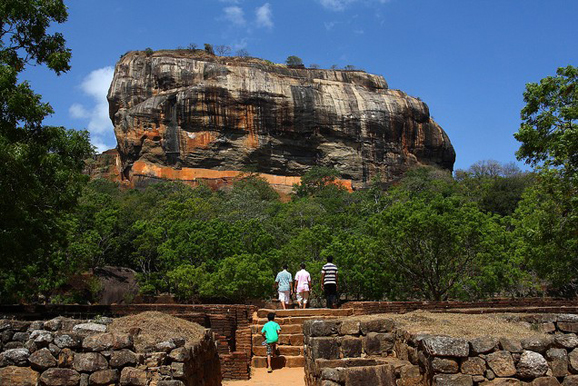 La roca mágica en la historia de Sri Lanka 1