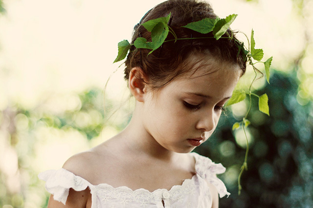 Una niña angelical por la lente de la fotógrafa Mechtaniya2