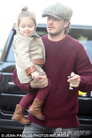 David Beckham muestra gran amor a su hija4