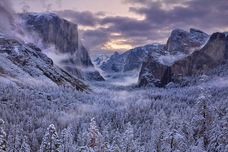 Fascinantes paisajes invernales convierte a la Tierra en un mundo de ensueño12