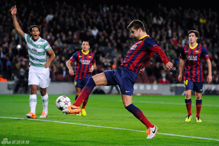 El Barça goleó 6-1 al Celtic en el Camp Nou 6