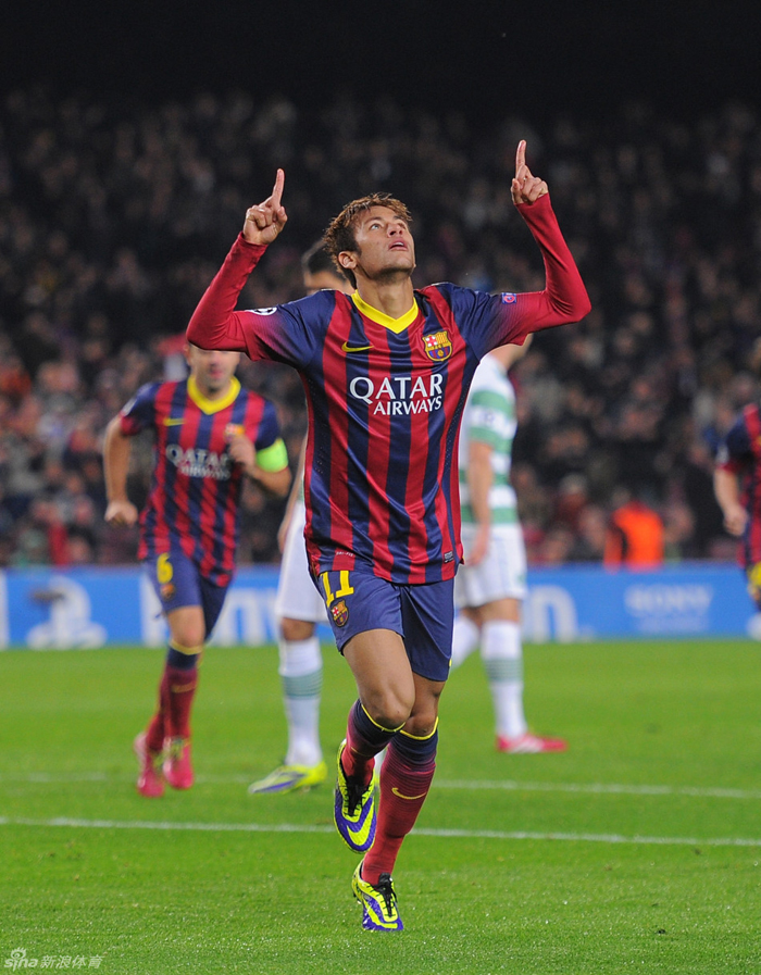 El Barça goleó 6-1 al Celtic en el Camp Nou 44