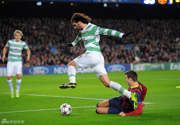 El Barça goleó 6-1 al Celtic en el Camp Nou 22