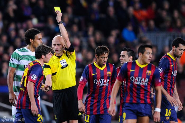 El Barça goleó 6-1 al Celtic en el Camp Nou 33