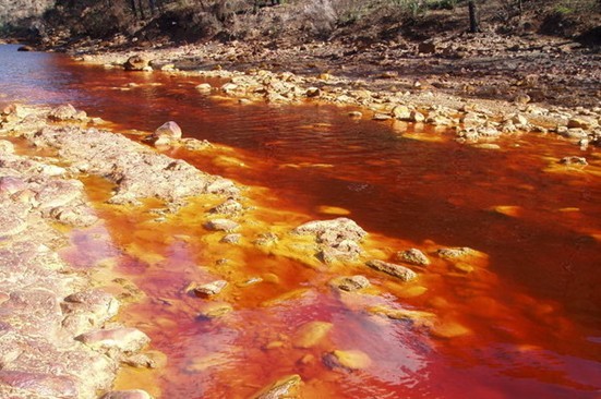 17 lugares de la Tierra similares al extraterrestre: Río Tinto, Huelva, España