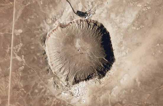 17 lugares de la Tierra similares al extraterrestre: Meteor Crater, Arizona, EE.UU.