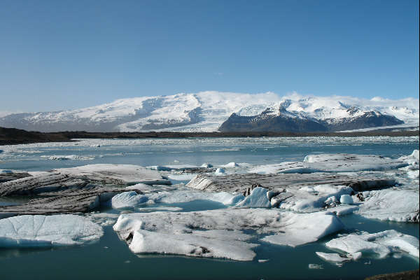 Lago de icebergs