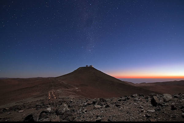 Cielo plagado de estrellas