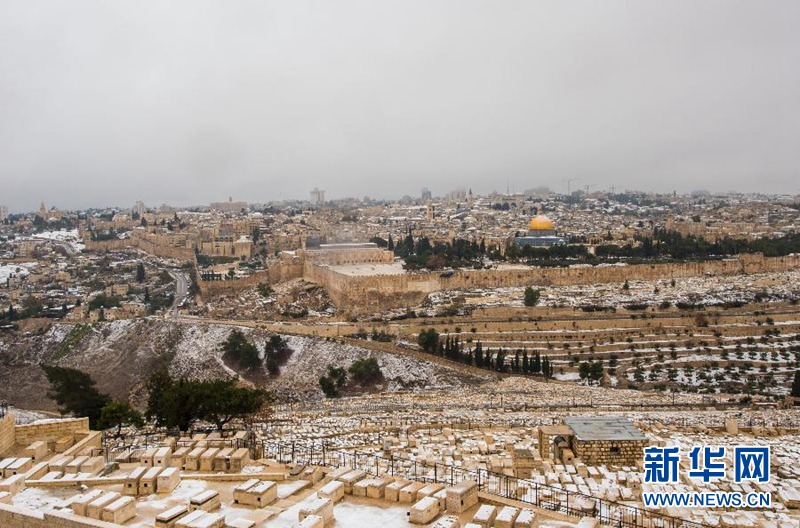 Después de 112 años nevó en El Cairo, Egipto