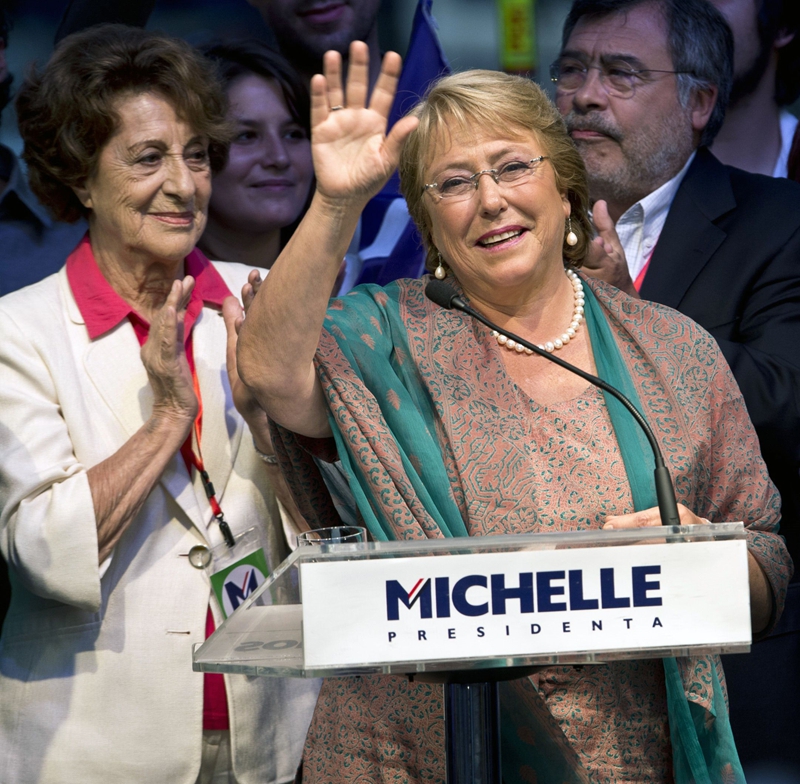 Michelle Bachelet, presidenta electa de Chile1