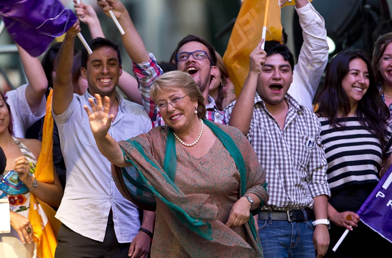 Michelle Bachelet, presidenta electa de Chile2