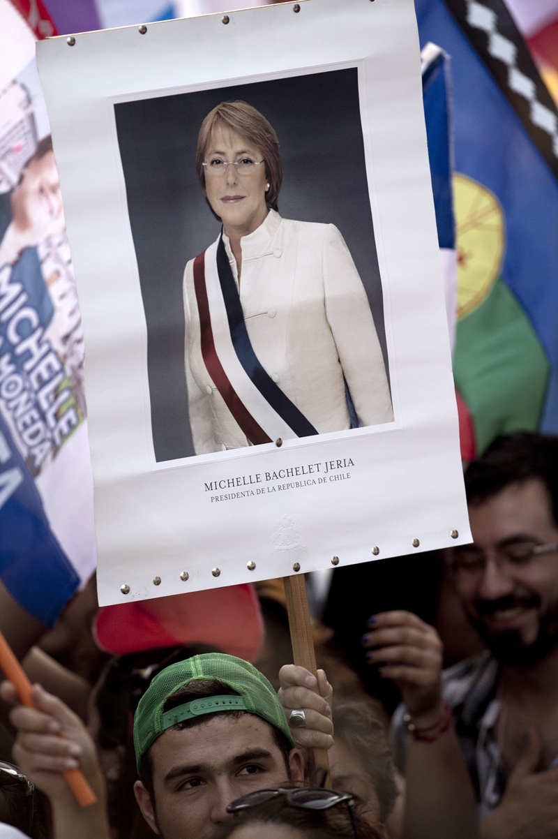 Michelle Bachelet, presidenta electa de Chile3