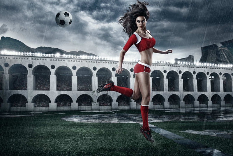 Fotógrafo estadounidense crea obra de calendario con tema de la Copa Mundial 2014e