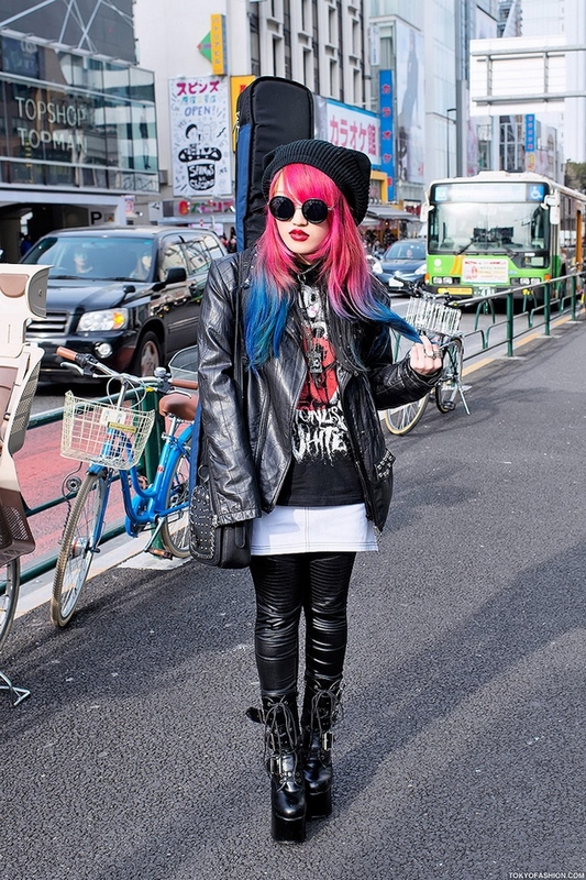 La moda en la calle de los adolescentes japonesas12