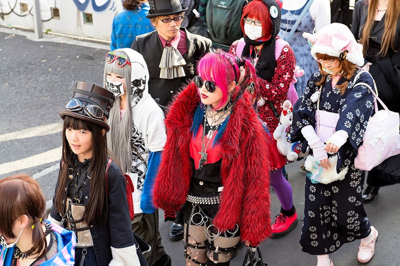 La moda en la calle de los adolescentes japonesas13