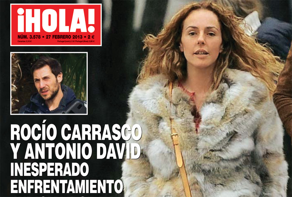 Rocío Carrasco y Antonio David, enfrentados por su hija