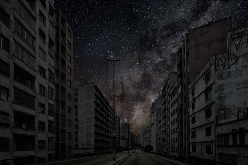 Si todo el mundo apaga la luz - fotógrafo de la noche estrellada