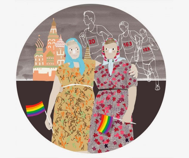 Luchan contra la homofobia en Rusia en forma de crear matrioskas de los iconos gays 4