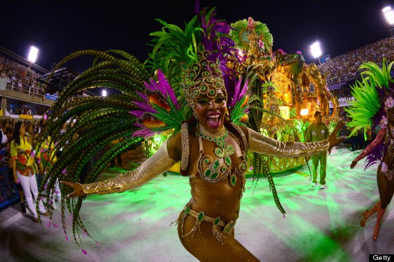 Los 30 lugares de visita obligada antes de los años 30: Carnaval en Río Janeiro, Brasil