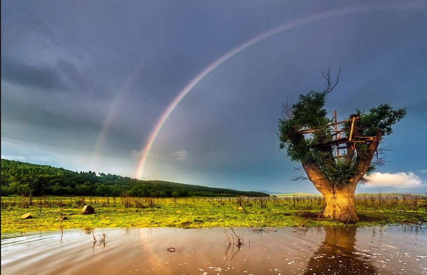 15 fotos espectaculares de doble arco iris3