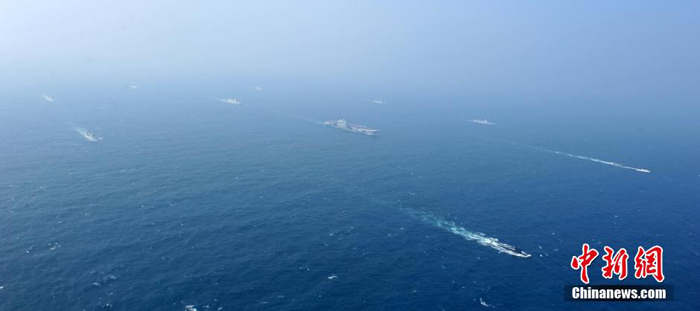 Portaaviones chino regresa de travesía por Mar Meridional de China 5