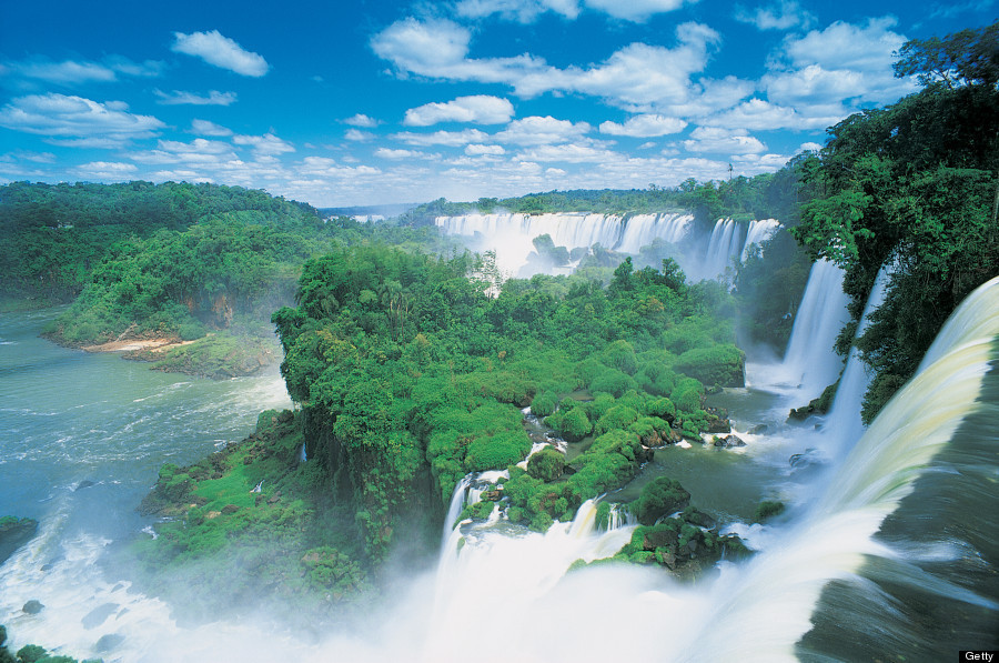 Cascadas Iguazú, frontera entre Brasil y Argentina