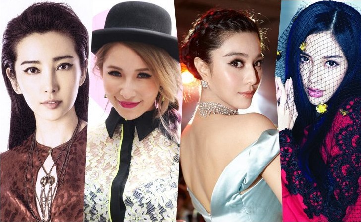 Las estrellas chinas guapas que triunfan por el maquillaje12
