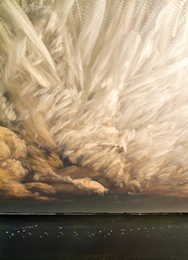 El cielo pintado de forma artística10