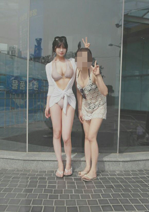 Presentadora coreana enamora a todos con su escultural figura