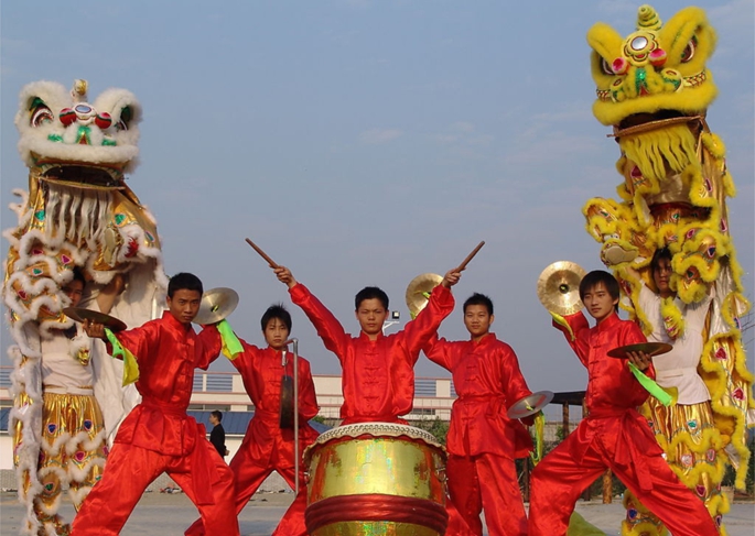 Enciclopedia de la cultura china: danza de dragón y de león 舞龙舞狮5