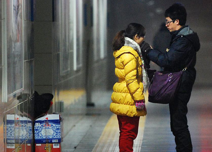 El camino a casa para pasar el año nuevo chino con la familia5