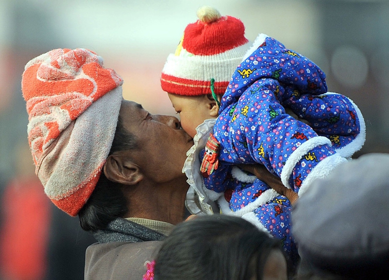 El camino a casa para pasar el año nuevo chino con la familia14