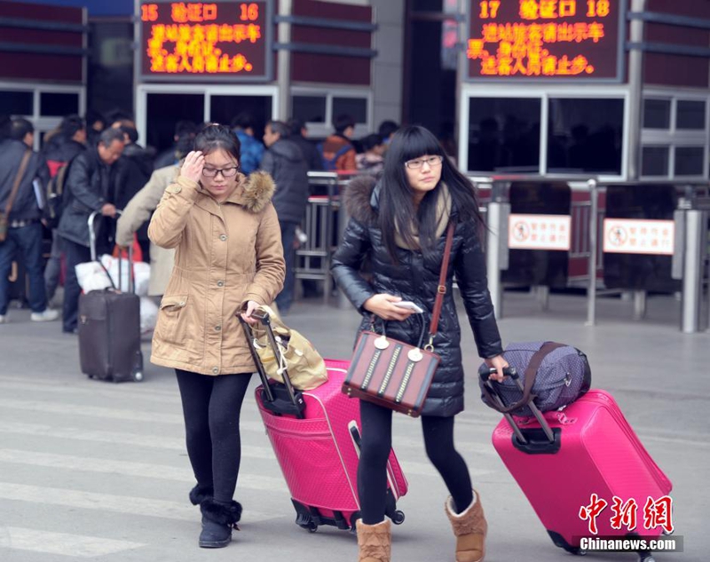 El camino a casa para celebrar el año nuevo chino con la familia1